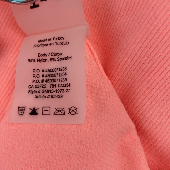 Tna neon orange ribbed bodysuit - Picture 5 of 5